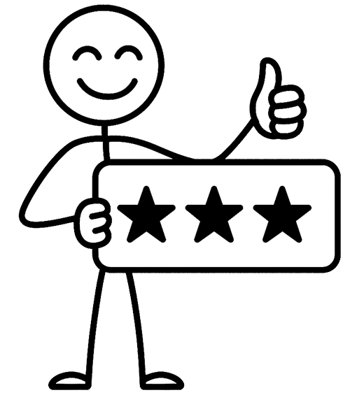 Happy customer using AI automation